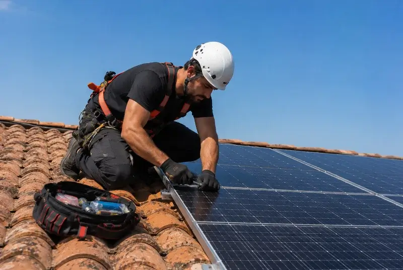Maintenance et monitoring de panneaux solaires à Saint-Avit-Saint-Nazaire